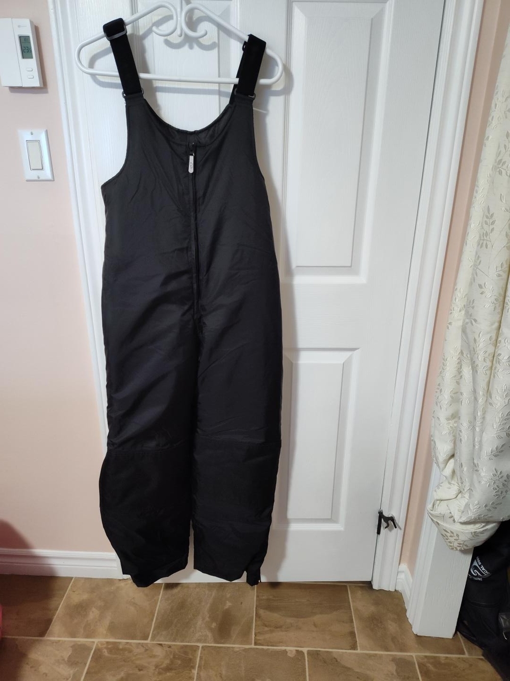 Choko Youth Size 16 Snowmobile Bib Pants Black Winter Snow Pants